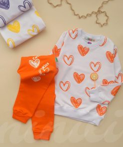 بلوز شلوار قلب - کد 208